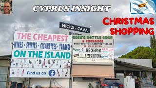 Nicks Bottle Shop Protaras Cyprus  Amazing Christmas Ideas [upl. by Haerb57]