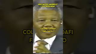 Mandelas Surprising Political Support [upl. by Yolanthe]