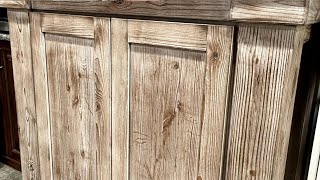 Create A Rustic Weathered Alder Door Using The Ceruse Formula [upl. by Anivlek]