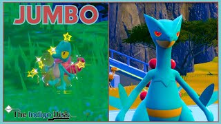 Live Shiny Jumbo Treecko  Shiny Jumbo Sceptile The Indigo Disk Pokemon Scarlet [upl. by Yanad]