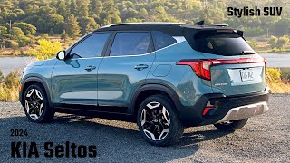 Kia Seltos 2022  Seltos HTX iVT AT Black Colour 🔥 Detailed Walkaround Video [upl. by Nealon325]