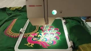 USHA JANOME MEMORY CARFT 550E PRICE DEMO CALL ME 9791025020 TAMIL TELUGU ENGLISH HINDI [upl. by Anehc]