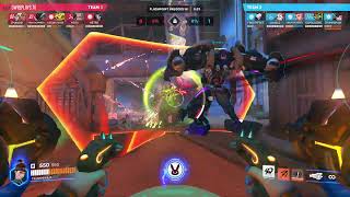 Dva no deaths 35 kills by TRUMPSHAIR — Overwatch 2 Replay 4RFHDJ [upl. by Suoirred]