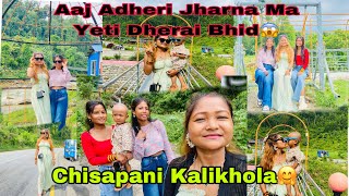 Aaj Adheri Jharna Ma Yeti Dherai BhidChisapani Kalikhola krisammom goviralvideo youtubevlog [upl. by Teador675]