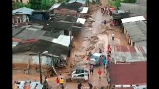 Así fue la noche en que Mocoa volvió a ver cómo se inundaban sus calles  Noticias Caracol [upl. by Griffith505]