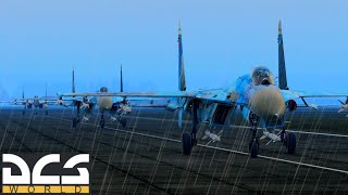 Flanker Hunting  DCS World [upl. by Bonner]