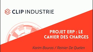 Projet ERP  le cahier des charges [upl. by Inus]