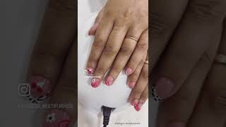 OverLay naiLs with Clear gel gelnails overlaynails [upl. by Adnihc]