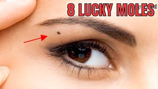 You Are Considered Really Lucky If You Have Moles On These 8 Body Parts  Maswerteng Nunal [upl. by Gayn547]