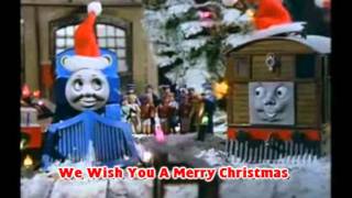 Thomas  We Wish You A Merry Christmas Sung by Ringo Starr and George Carlin [upl. by Ynoffit]