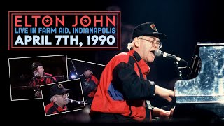 Elton John  Live in Indianapolis April 7th 1990 [upl. by Ianteen]