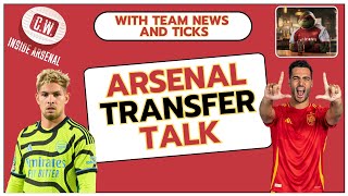 Arsenal transfer talk Merino interest  Smith Rowe bids  Nelson exit  Obi Martin rumours [upl. by Cherilynn]