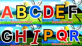 abc  def  ghijkl  mno  pqrEnglish Alphabets Songs [upl. by Pellegrini766]