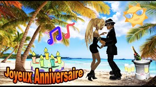 Joyeux Anniversaire Antillais 🎂🍾 Joyeux Anniversaire 🎂🍾 🎂🌹🎂🍾🎂💗🎼🎷🎻🎁 [upl. by Durst]