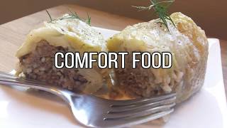 CABBAGE ROLLS WITH EGG amp LEMON SAUCE LAHANODOLMADES AVGOLEMONO [upl. by Meagher17]