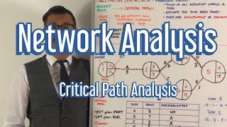 Network Analysis  Critical Path Analysis  A Level Business [upl. by Gross]