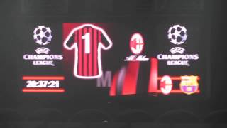 Formazioni MilanBarcellona del 22102013 [upl. by Haywood]