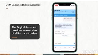 2020 OTM SIG Webinars The NEW Logistics Digital Assistant by Evelyn Mei Oracle [upl. by Ielirol382]