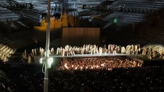 Nabucco in Arena Verona 04082023 [upl. by Mariellen112]