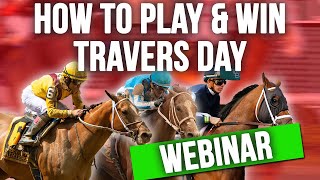 Travers day handicapping seminar with Horse Racing Nation pro reports [upl. by Berneta]