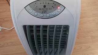 Portable Ac Evaporative Cooler Review [upl. by Anirbus494]