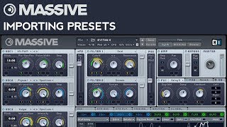 Massive Tutorial How to Import Presets [upl. by Vanden]