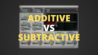 Additive EQ Vs Subtractive EQ [upl. by Nolyag97]