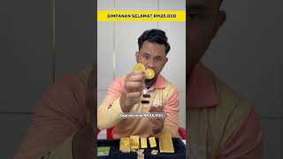 Simpanan selamat RM25000 publicgold akaungap emas24k emas916 [upl. by Oker]