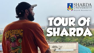 Take A Tour Of Sharda University  Ep2nd [upl. by Suiravaj]