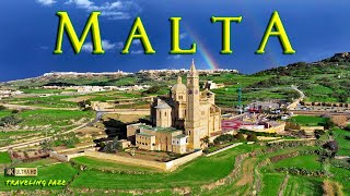 Malta A Mediterranean gem 4K  Cinematic Travel Video [upl. by Jariv405]