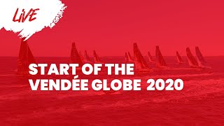 EN Start of the Vendée Globe 2020 [upl. by Annola]