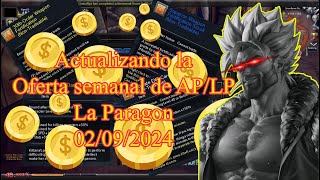 Actualizando la Oferta Semanal AP LP y Paragon 0209  09  Aura Kingdom Private Server [upl. by Ahtnama498]