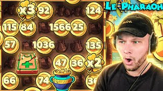 NEW LE PHARAOH DOESNT STOP PAYING CRAZY BONUS BUYS [upl. by Kenison399]