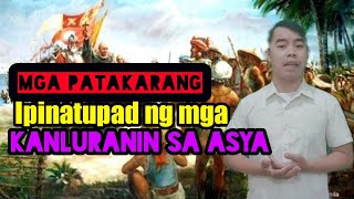 KASAYSAYAN NG ASYA Epekto ng Kolonyalismo at Imperyalismo sa Asya  VIDEO LESSON [upl. by Atsylak]