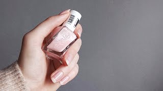 Essie gel couture 505 review essie nails nude [upl. by Emelda]