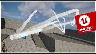 UE5 Projectile Random Arc Trajectory [upl. by Nnailuj]