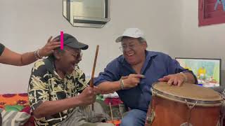 Giovanni Hidalgo Cuba with Changuito and Pedrito Martinez Part 2  Important Message from Changuito [upl. by Iverson]