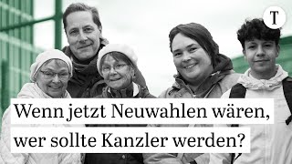 Neuwahlen Wir haben nachgefragt Wer soll Kanzler werden – und warum [upl. by Shannen81]