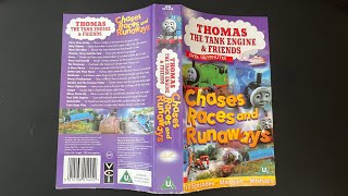 Opening amp Closing to Thomas The Tank Engine amp Friends Chases Races and Runaways 1997 VHS UK [upl. by Niledam256]