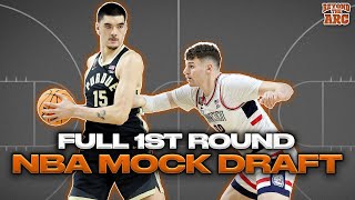 Final 2024 NBA Mock Draft Full 1st Round [upl. by Bencion]