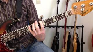 Tec0301  Warming Up  German Bass lesson [upl. by Nwahsak]