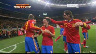 أسبانيا × البرتغال 10 كأس العالم جنوب أفريقيا 2010 [upl. by Leaper]