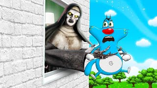 Oggy Get Cought By Jack The Nun In Propnight [upl. by Galitea]