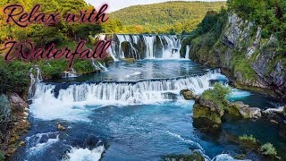 Opustajuci Zvuk Za Spavanje i Relaksaciju  Una Bihac  HOW TO SLEEP BETTER  Waterfall [upl. by Amethist]