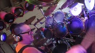 Drum Cover Barren Cross Close To The Edge Drums Drummer Drumming Christian Metal [upl. by Isnam]