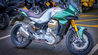 2023 Moto Guzzi V100S Mandello  In Depth Review [upl. by Tohcnarf]