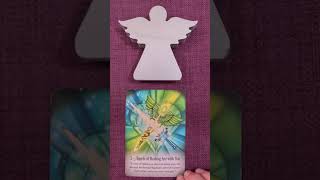 A LITTLE ANGEL MESSAGE 💖 ONE CARD ✨ shorts angelmessages dailyangelmessage dailyguidance [upl. by Berti446]