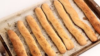 Homemade Breadsticks Recipe  Laura Vitale  Laura in the Kitchen Episode 887 [upl. by Arnulfo]