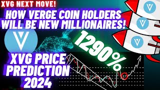 How Verge Coin Holders Will Be New Millionaires  XVG Price Prediction 2024 [upl. by Charles362]