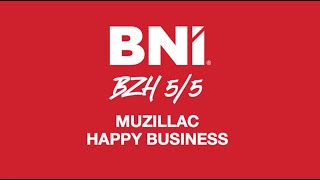 BNI Muzillac Happy Business [upl. by Ailelc354]